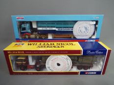 Corgi - Two boxed Limited Edition diecast 1:50 scales model trucks.