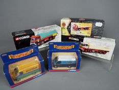 Corgi - Five boxed Corgi diecast model vehicles from various ranges.