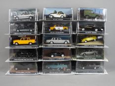 GE Fabbri - 15 boxed diecast model vehicles from 'The James Bond Car Collection' range by GE Fabbri.