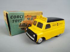 Corgi Toys, Dinky Toys - A boxed Corgi Toys #408 Bedford "AA Road Service" Van - in yellow,