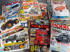 Model Collector, Globe, Truck Model World - Over 70 copies of diecast related magazines.