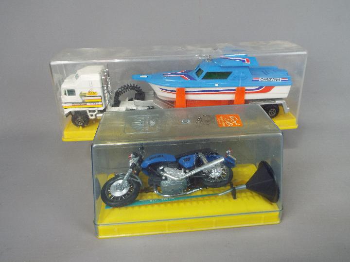 Nacoral, Mira, Guisval - Six boxed Spanish diecast model vehicles in various scales. - Image 3 of 3