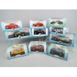 Oxford Diecast - Ten boxed 1:43 diecast model cars by Oxford Diecast.