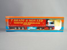 Tekno - A boxed Tekno 1:50 scale diecast model truck #59 from Tekno's 'The British Collection'.
