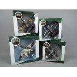 Oxford Diecast - Four boxed 1;72 scale military aircraft by Oxford Diecast.
