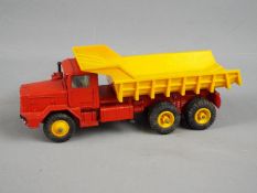 French Dinky Toys - An unboxed and scarce French Dinky Toy #572 Berliet GBO Tipper Truck.