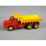 French Dinky Toys - An unboxed and scarce French Dinky Toy #572 Berliet GBO Tipper Truck.