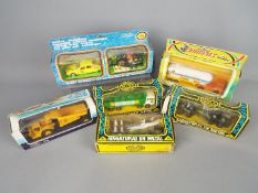 Mira, Joal, Guiloy - Six boxed Spanish made diecast vehicles in various scales.