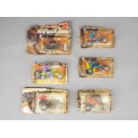 Hot Wheels Rrrumblers - A collection of six 'carded' Rrrumblers by Hot Wheels.