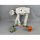 Star Wars, Kenner - Five unboxed vintage Star Wars vehicles /accessories.