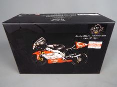 Minichamps Valentino Rossi - a 1:12 scale diecast model, Aprilia 250cc, Assen GP 1998,