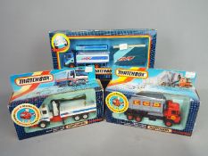 Matchbox - Three boxed diecast vehicles from Matchbox.