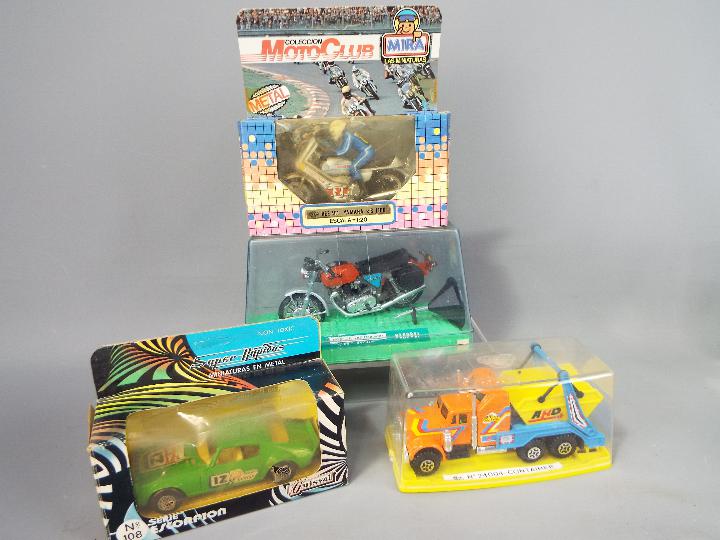 Nacoral, Mira, Guisval - Six boxed Spanish diecast model vehicles in various scales. - Image 2 of 3