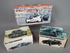 Polistil - A group of three boxed diecast cars from Polistil.