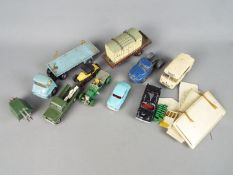 Spot-On - Eight unboxed Spot-On diecast vehicles.