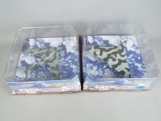 Corgi Aviation Archive - Two boxed 1:144 diecast military aircraft from the Corgi 'Bomber Legends'