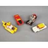 Corgi Toys - An unboxed group of four Corgi Toys diecast vehicles.