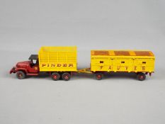 French Dinky Toys - A scarce unboxed French Dinky #881 "Pinder" Set.