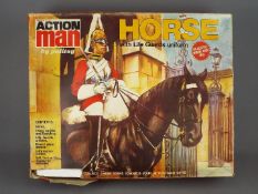 Palitoy - A boxed 'Action Man' Horse with Life Guard Uniform,
