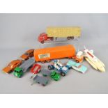 Dinky Toys - Nine unboxed diecast vehicles from Dinky Toys.