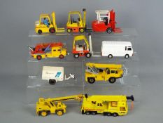 Dinky Toys, Lone Star, Siku, Gama, NZG and others - A group of 10 unboxed diecast vehicles.