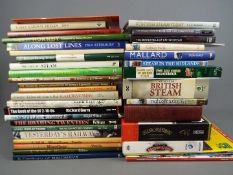 Approximately 30 mainly hardback predominately Steam Railway, and Railway related books,