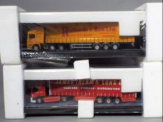 Corgi - A boxed pair of Corgi 1:50 scale 'Modern Trucks'.