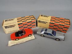 Western Models - Two boxed Western Models cars including WP101 Triumph Stag;