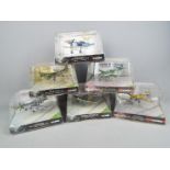 Corgi Aviation Archive - Six boxed diecast 1:72 scale military aircraft from the Corgi 'WWII