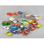 Corgi Toys, Dinky Toys, Matchbox - An unboxed collection of over 20 mainly Corgi diecast,