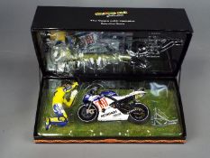 Minichamps Valentino Rossi Collection - The Years with Yamaha - a 1:12 scale diecast model Yamaha
