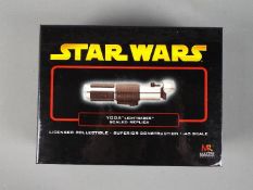 Star Wars, Master Replicas - A Master Replicas .45 scale Star Wars 'Yoda Lightsabre'.