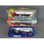 Joal, Corgi - Three boxed diecast 1:50 scale trucks from Joal and Corgi.