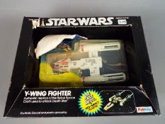 Palitoy - A boxed vintage Palitoy Star Wars diecast #3347 Y-Wing Fighter .