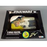Palitoy - A boxed vintage Palitoy Star Wars diecast #3347 Y-Wing Fighter .