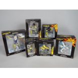 Minichamps Valentino Rossi Collection - five 1:12 scale figurines depicting Valentino Rossi,