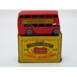 Matchbox Lesney - A boxed Matchbox RW #5 London Bus 'Buy Matchbox Series'.