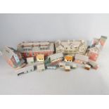 Model Railways - a box of OO gauge scenics by Metcalfe (buildings)