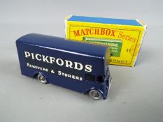Matchbox by Lesney - Pickford Removal Van, Oxford blue body,