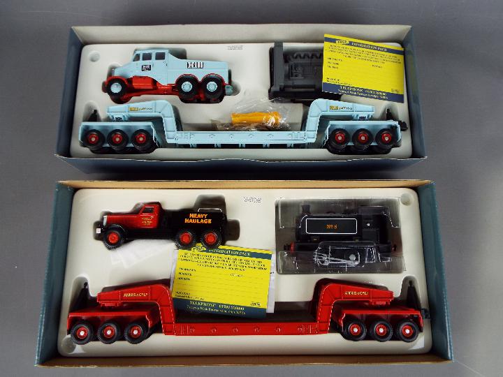 Corgi Heavy Haulage - Two boxed Corgi Heavy Haulage vehicles.