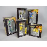 Minichamps Valentino Rossi Collection - five 1:12 scale figurines depicting Valentino Rossi,