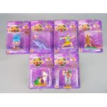 Mattel - Six carded 1994 figures TV / Film related figures by Mattel from 'The Flinstones' Lot