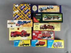Corgi - A collection of nine boxed diecast vehicles from various Corgi series.