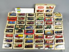 Lledo - A boxed collection of 50 diecast vehicles by Lledo.