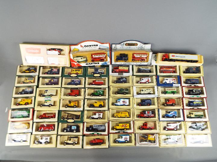 Lledo - A boxed collection of 60 diecast vehicles by Lledo.