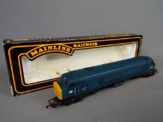 Mainline - an OO gauge Co-Co diesel electric locomotive class 56 BR blue livery Sherwood Forester