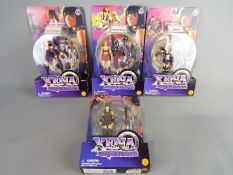 Toy Biz - Four carded 1998 6" action figures by Toy Biz from the TV Series 'Xena- Warrior Princess'.