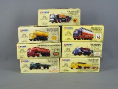 Corgi - A boxed group of seven Limited Edition diecast commercial vehicles from the Corgi Classics