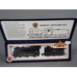 Bachmann - an OO gauge locomotive and tender BR black livery op no 64967, late crest # 31-852,