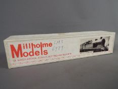 Millholme Models - an OO gauge kit built white metal and brass steam locomotive,